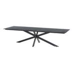4 Seasons Outdoor Minerva tafel HPL blad slate anthracite, Nieuw