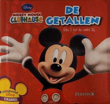 DE GETALLEN VAN 1 TOT EN MET 16 - DISNEY MICKEY MOUSE CLUB, Boeken, Verzenden, Gelezen