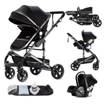 3-in-1 Kinderwagen Reissysteem met Buggy en Autostoel, Verzenden, Nieuw