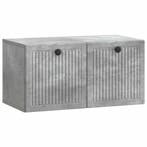 vidaXL Wandbeugel TV-kast Betongrijs 59,5 x 31 x 30 cm, Huis en Inrichting, Minder dan 50 cm, Verzenden, Nieuw, Minder dan 100 cm