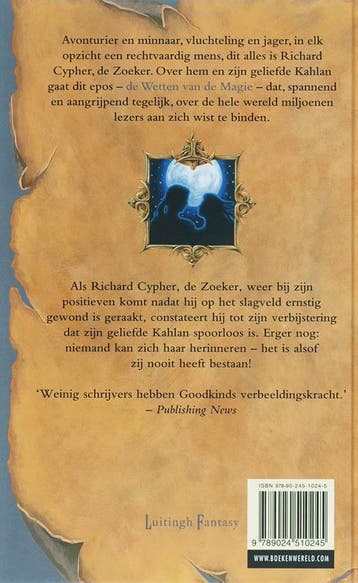 Ketenvuur / De Wetten van de Magie / 9 9789024510245, Boeken, Verzenden, Gelezen, Terry Goodkind