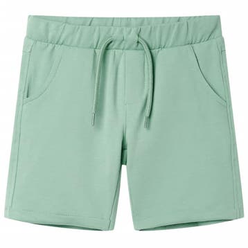 vidaXL Kindershorts met trekkoord 140 lichtkaki, Verzenden, Nieuw