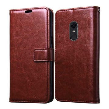 Xiaomi Redmi 7A Leren Flip Case Portefeuille - PU Leer, Verzenden, Nieuw