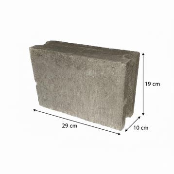 Betonblokken 29x10x19cm, Verzenden, Nieuw, Beton