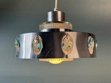 Vitrika - Plafondlamp - Metaal, Glas, Antiek en Kunst