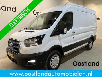 Ford E-Transit | Zakelijke Lease v.a. €519.65 pm, Automaat, Stof, Gebruikt, Wit