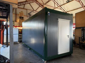 “DIRECT LEVERBAAR” 6x2,44m unit