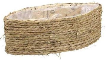 Zeegras Mand Boot Large 43x22x12 cm, Ophalen of Verzenden, Nieuw