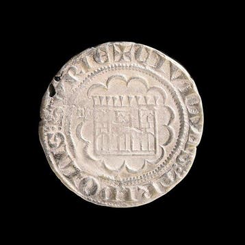 Middeleeuwen, kruisvaardersperiode Zilver Geslagen muntstuk