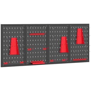 Wandrek Opslagsysteem 60 X 40 Cm, 38 Stks. Opbergrek Met Hak, Doe-het-zelf en Verbouw, Verzenden, Nieuw