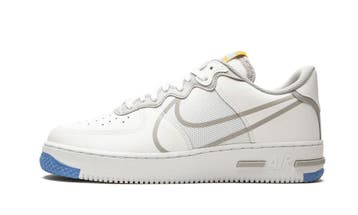 Nike Air Force 1 React Light Smoke Grey, Nieuw