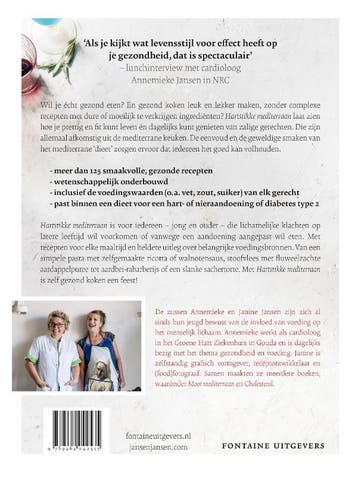 Hartstikke mediterraan 9789464042535 Annemieke Jansen, Boeken, Verzenden, Zo goed als nieuw, Annemieke Jansen