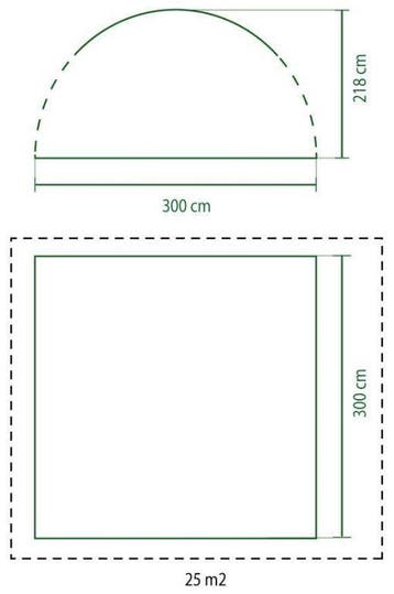 Coleman Event Shelter M maat 300 x 300cm Nieuw, Caravans en Kamperen, Tenten, Ophalen of Verzenden, Nieuw