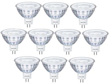 10 stuks Philips LED MR16 4.4W/827 36º GU5.3 345lm Niet-D.., Ophalen of Verzenden, Nieuw