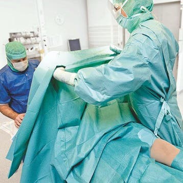 Klinidrape Molnlycke OK afdekdoeken 100 x 125 cm Rond 11 cm, Verzenden, Nieuw