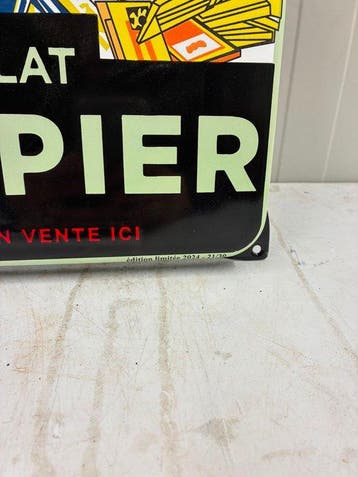 Chocolat Pupier – Emaille Thermometer – Franse
