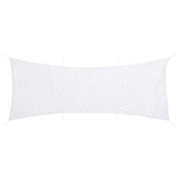vidaXL Camouflagenet met opbergzak 623x203 cm wit, Verzenden, Nieuw