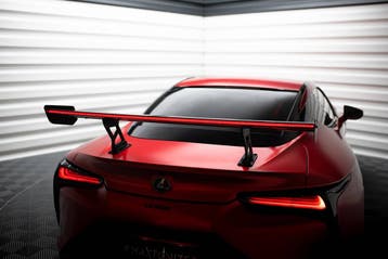 Maxton Carbon spoiler met LED Lexus LC, Auto diversen, Verzenden
