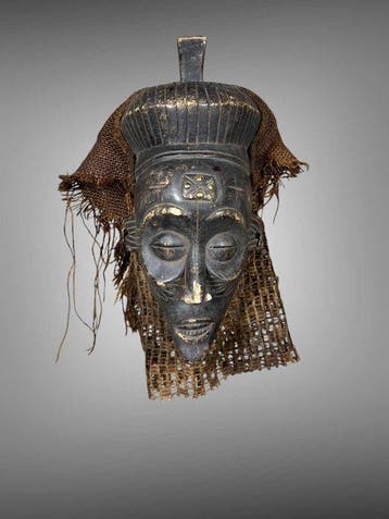 Masker - Chokwe - DR Congo (Zonder minimumprijs)