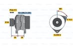 Dynamo / Alternator OPEL ASTRA G,H,GTC (1.2 16V,1.4,1.2..., Ophalen of Verzenden, Nieuw