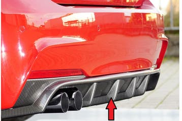 Rieger diffuser | geschikt voor BMW 3-Serie F30 / F31 M-pakk, Verzenden, Nieuw, BMW