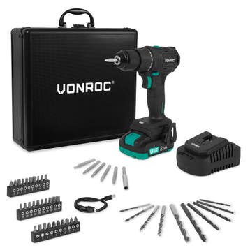 PRO Accuboormachine 20V – Brushless motor – 40Nm | Incl., Verzenden, Nieuw