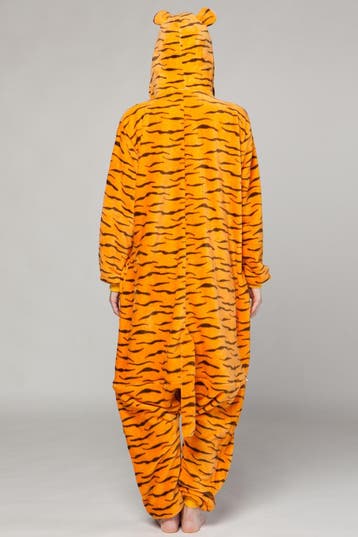 Onesie Tijger Pak Kostuum Oranje XS-S Tijgertje Tijgerpakje, Carnaval, Nieuw, Ophalen of Verzenden, Kleding