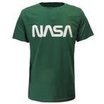 NASA T-Shirt Groen Wit Logo, Kleding | Heren, Verzenden, Nieuw