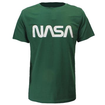 NASA T-Shirt Groen Wit Logo, Kleding | Heren, Verzenden, Nieuw