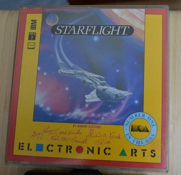 Electronic Arts - IBM 5.25 floppy - STARFLIGHT - Collector, Nieuw