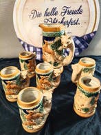 Bierpul (7) - Geglazuurde en geëmailleerde keramiek -, Antiek en Kunst