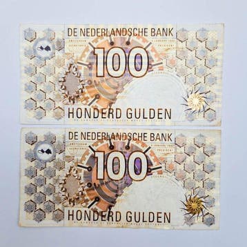 Nederland. - 2 x 100 Gulden - 1992 - PL105 (Zonder