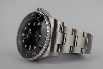 Horloge Rolex Sea-Dweller Deepsea 12/2023 als nieuw, Sieraden, Tassen en Uiterlijk, Horloges | Heren, Staal, Polshorloge, Ophalen of Verzenden