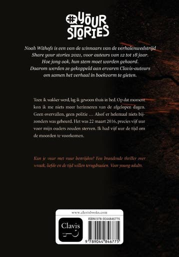 Vijf uur voor het vuur 9789044846775 Noah Withofs, Verzenden, Zo goed als nieuw, Noah Withofs