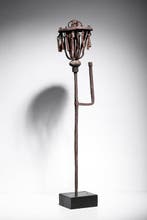 Zwart ijzeren altaar Asen - Fon - Benin