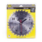 Benson Wandklok - Cirkelzaagblad - Metaal - Ø 250 mm - Un.., Ophalen of Verzenden, Nieuw