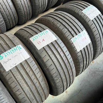 4 x Apollo 215-55-16 Zomerbanden 6,5mm, 16 inch, Ophalen of Verzenden, Band(en), Personenwagen
