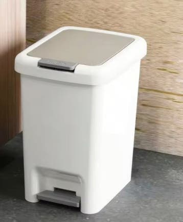 Kunststof Pedaalemmer – Compacte Prullenbak 10L, Huis en Inrichting, Verzenden, Nieuw