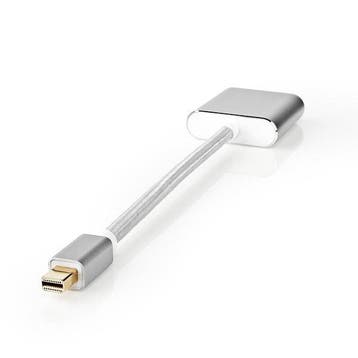Mini DisplayPort naar DVI kabel | Nedis | 0.2 meter, Verzenden, Nieuw