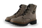 Rieker Veterboots in maat 39 Beige, Kleding | Dames, Schoenen, Verzenden, Beige, Overige typen, Zo goed als nieuw