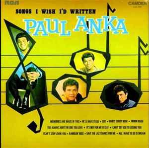LP gebruikt - Paul Anka - Songs I Wish Id Written, Verzenden, Zo goed als nieuw, Overige formaten