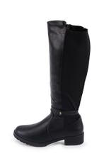 Charmosa Laarzen in maat 41 Zwart, Kleding | Dames, Schoenen, Hoge laarzen, Verzenden, Zwart, Zo goed als nieuw