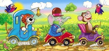Voertuigen (Kinderpuzzels, Puzzels), Hobby en Vrije tijd, Denksport en Puzzels, Ophalen of Verzenden, Nieuw