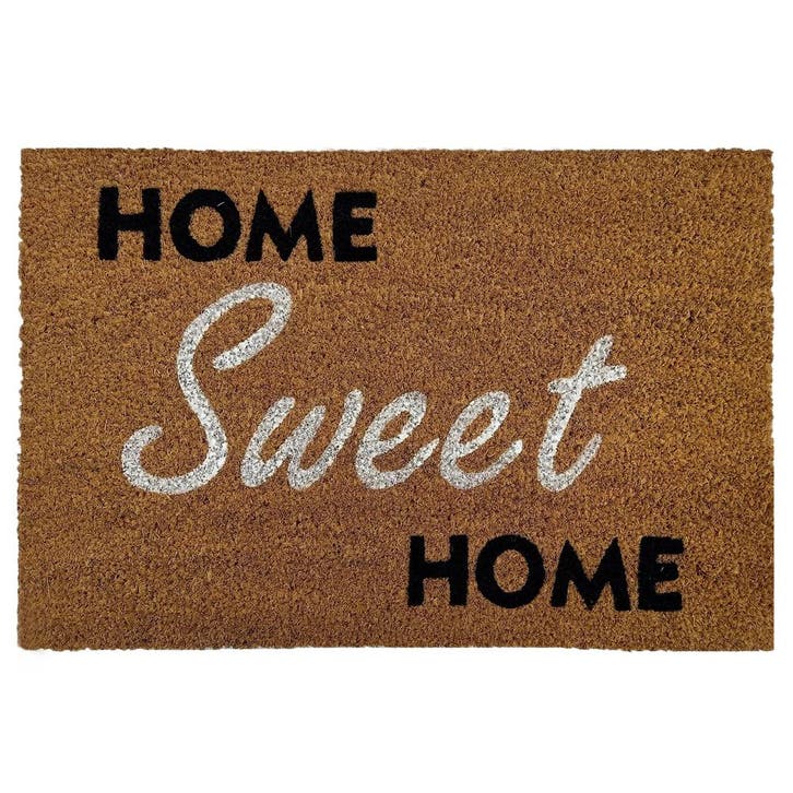 Kokosmat 'Home Sweet Home' - 50x80 cm, Tuin en Terras, Deurmatten, Verzenden