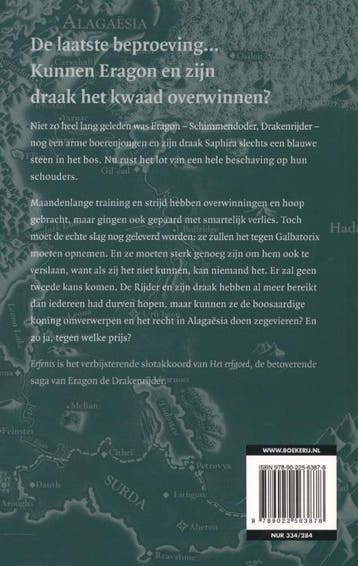 Erfenis / Het erfgoed / 4 9789022563878 Christopher Paolini, Boeken, Verzenden, Gelezen, Christopher Paolini