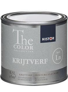 Histor The Color Collection KRIJTVERF - 0.5 liter - ALLE..., Overige kleuren, Nieuw, Ophalen of Verzenden, Lak