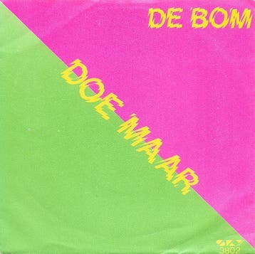 Doe Maar - De Bom + Man O Man (Vinylsingle), Nieuw in verpakking