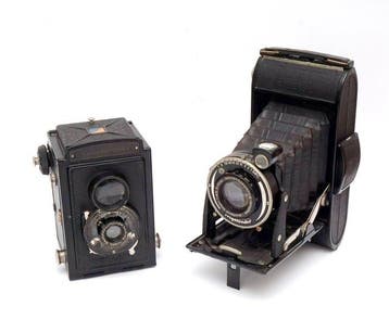 Voigtländer Bessa Twee Formaat Camera Set NO RESERVE Please, Audio, Tv en Foto, Fotocamera's Analoog, Nieuw