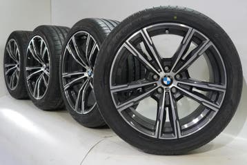 BMW M8 F91 F92 F93 812M 19 inch velgen Yokohama Zomerbanden, 19 inch, Gebruikt, Velg(en), Ophalen of Verzenden