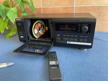 Sony - CDP-CX55 / 50+1 Multi-Disc Carousel Cd-speler, Audio, Tv en Foto, Nieuw